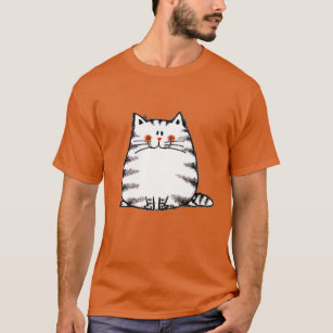 cute fat cat T-Shirt