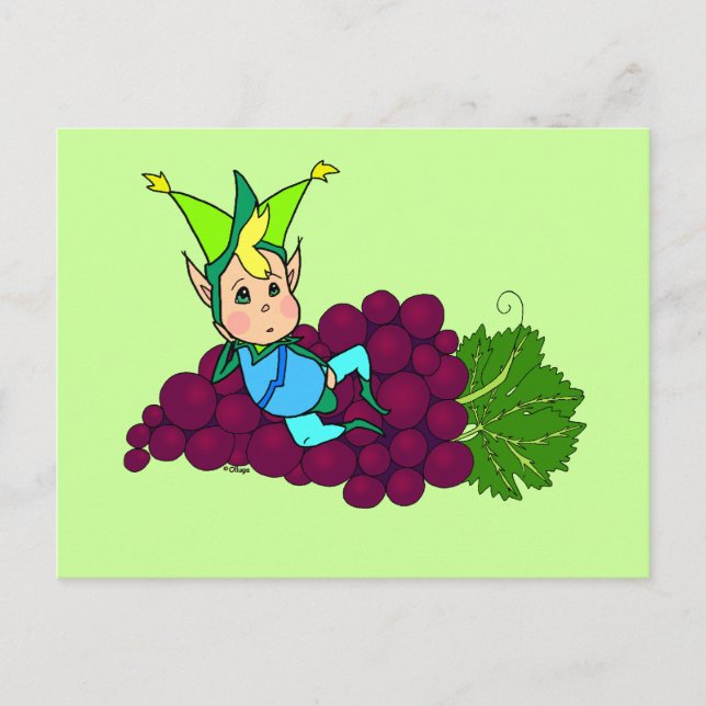 Cute fat goblin postcard (Front)