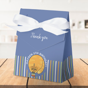 Cute Fat Orange Cat Favour Box