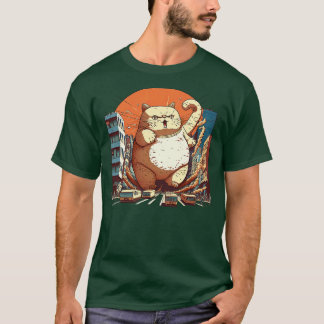 Cute fatzilla Catzilla T-Shirt