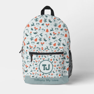 Cute Favour Gift Elementary Student School Backpac Printed Backpack