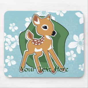 Cute Fawn Mousepad