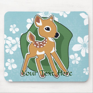 Cute Fawn Mousepad
