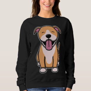 Cute Fawn Pitbull Sweatshirt