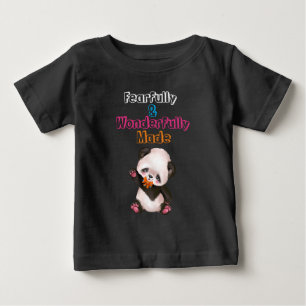 Cute Fearfully And Wonderfully Made Baby T-Shirt