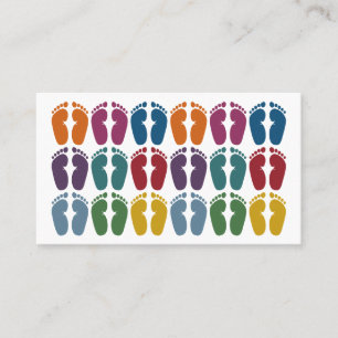 Cute Feet Podiatrist Business Cards