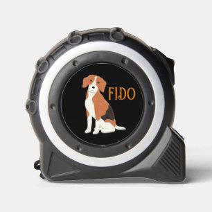 Cute Felt Look Beagle Dog Tape Measure 1