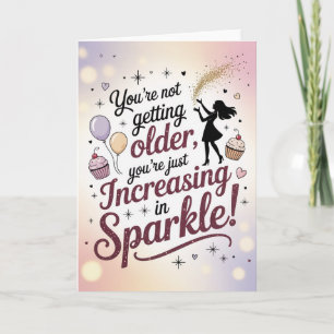 Cute Feminine Birthday Card for Women