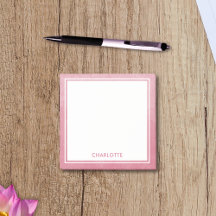 Cute Feminine Modern Watercolor Wash Blush Pink