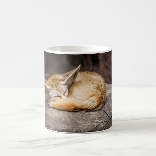 Cute Fennec Fox Coffee Mug (Center)