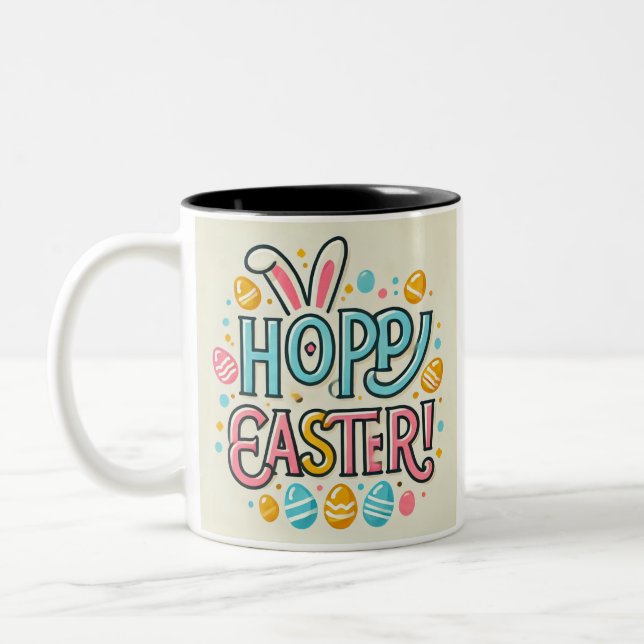 Cute & Festive Coffee Mug for Easter Celebrations (Left)