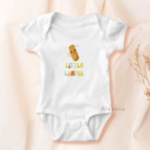 Cute Filipino Food Little Lumpia Baby Bodysuit