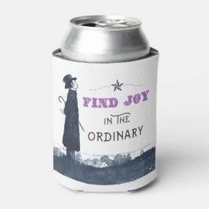 Cute Find Joy in the Ordinary Can Cooler