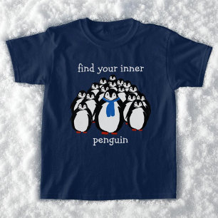 Cute Find Your Inner Penguin T-Shirt