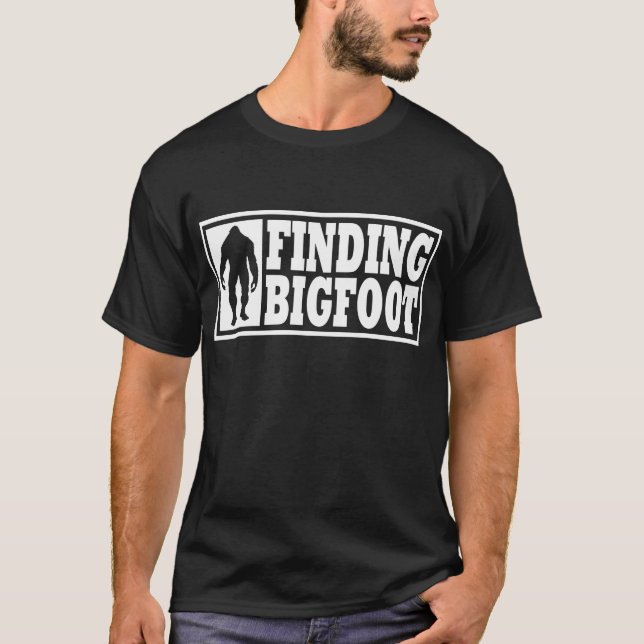 Cute FINDING BIGFOOT Logo Shirt - *BOBO* Edition (Front)