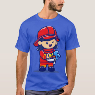 Cute Firefighter T-Shirt