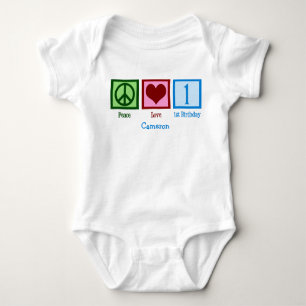 Cute First Birthday Outfit Baby Bodysuit