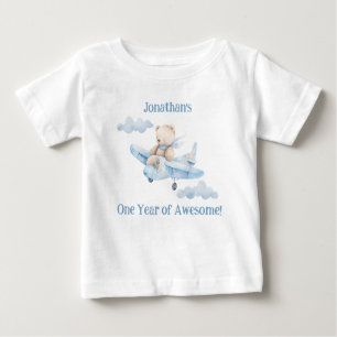 Cute First Birthday Teddy Bear T-Shirt