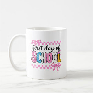 Cute First Day of School Design Coffee Mug