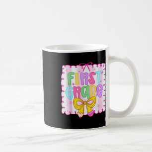 Cute First Day Of School Preppy Fifth Grade Back T Coffee Mug