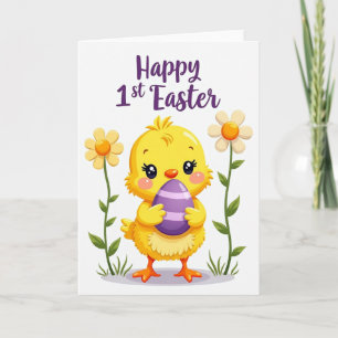 Cute First Easter Greeting Card