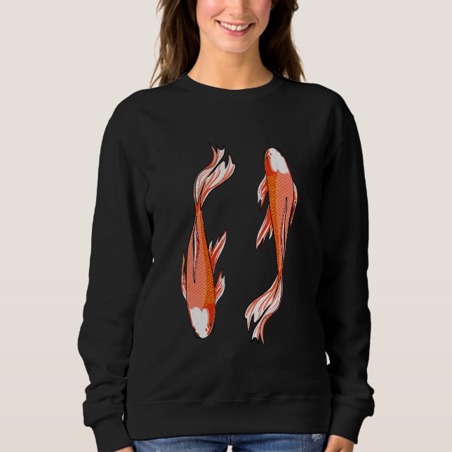 Cute Fish Apparel Sweatshirt (Front)