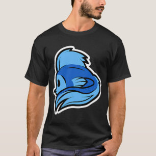 Cute Fish Cartoon Animals Cartoon Island T-Shirt