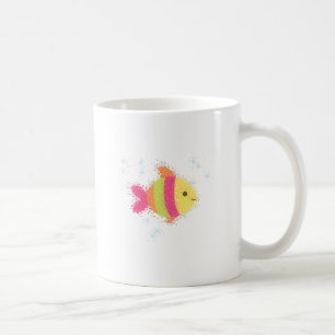 Cute Fish Cartoon Coffee Mug