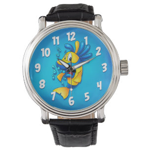Cute fish cartoon watch
