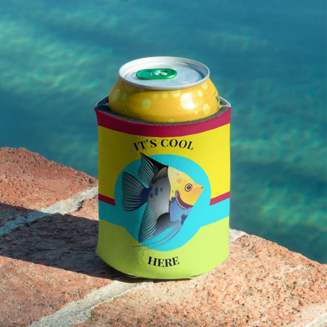 Cute Fish Colourful Can Cooler (In Situ Pool)