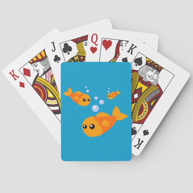 Cute Fish Playing Cards (Back)