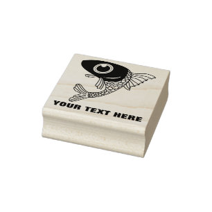Cute Fish Rubber Stamp