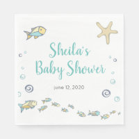 Cute Fish Sea Themed Baby Shower