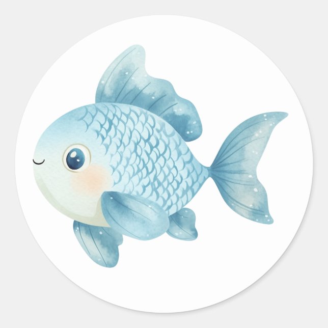 Cute Fish Stickers (Front)