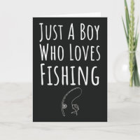 Cute Fishing Cards For Baby Boys Kids Fisher