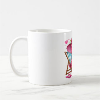 Cute Flamingo clipart Coffee Mug