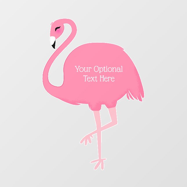 Cute Flamingo custom text (Sheet)
