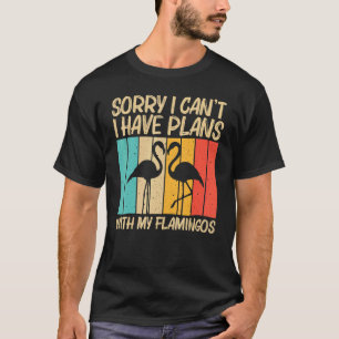 Cute Flamingo For Men Women Flamingo Bird Animal T-Shirt