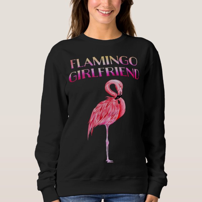 Cute Flamingo Girlfriend Awesome  Luxury  for men  Sweatshirt (Front)