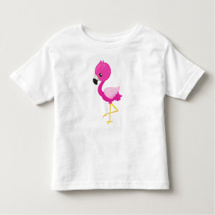 Cute Flamingo, Little Flamingo, Pink Flamingo Toddler T-Shirt