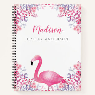 Cute Flamingo Notebook