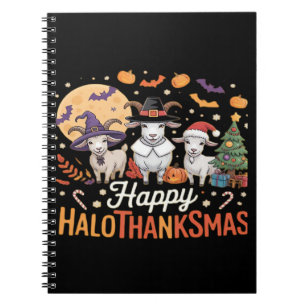Cute Flamingo Thanksgiving I'm Not a Turkey! Funny Notebook