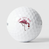 Cute Flamingo Wine Drinker Custom Team