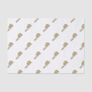 Cute Floating Otter Tissue Paper