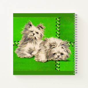 cute floofy dogs notebook
