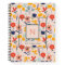 Cute Floral Blush Pink Pattern Monogram