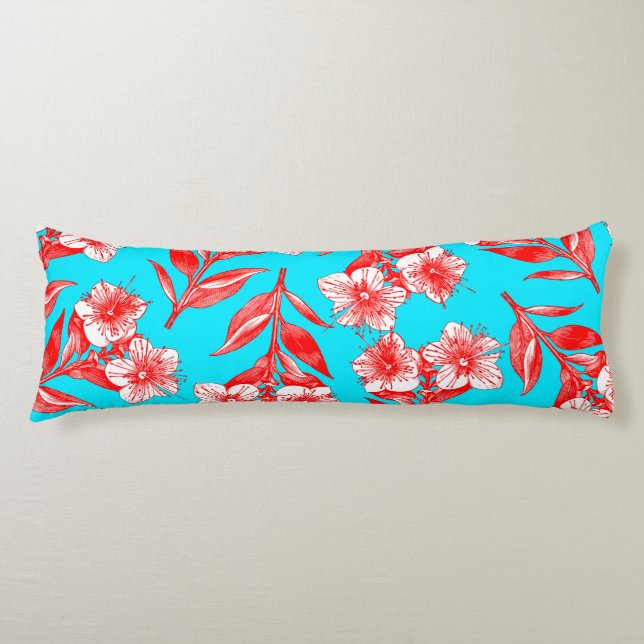 Cute Floral Body Cushion (Front)