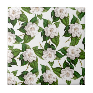Cute Floral Ceramic Tile