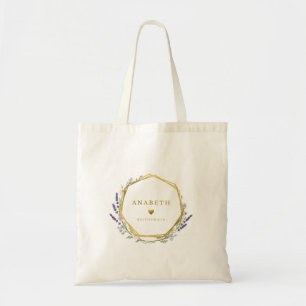 Cute Floral Daisy Bridesmaid Tote Bag