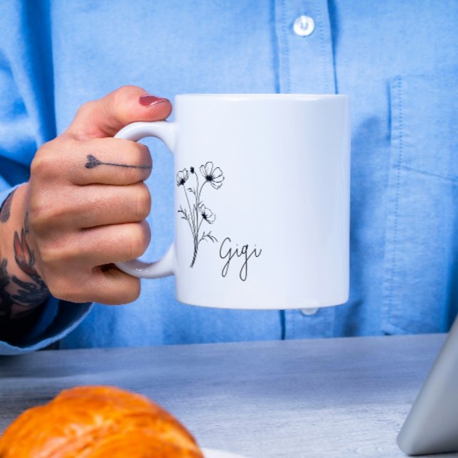 Cute Floral Gigi Mug (Creator Uploaded)